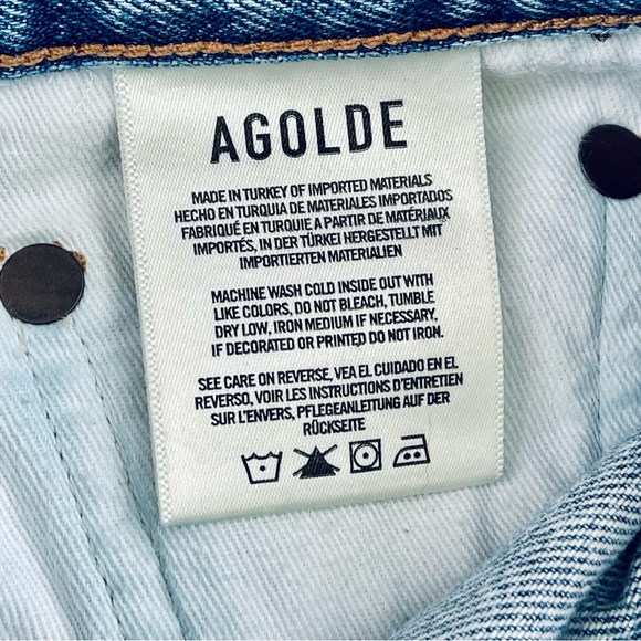 SOLD Agolde Rumi Denim Short - Picture 10 of 13